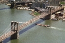 NYC New York Brooklyn Bridge from World Trade Center 